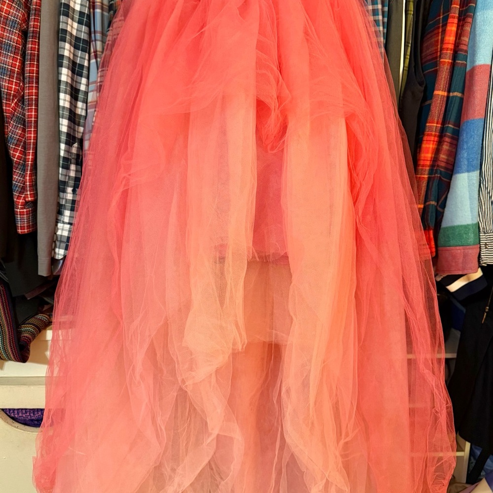 NWT! Anthropologie Pink Ombre Tulle Skirt, XS